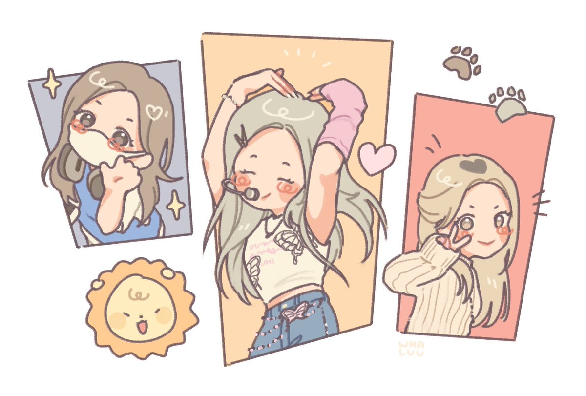 whal_uu's tweet image. Happy hiyyih day!! &amp;gt;&amp;lt; 💫🌟
#OurStarlightHiyyihDay
#히에의19번째생일_행복하자
#팔방미인_히에데이