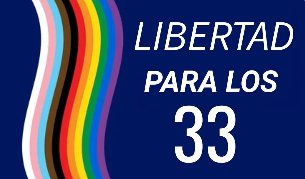 LoboVenezolano1's tweet photo. Libertad para los 33 homosexuales detenidos sin justificación algúna en Carabobo 🇻🇪

Su único delito ante la PNB es ser homosexuales, hoy son ellos, mañana puedes ser TÚ 🫵

Estan CRIMINALIZANDO y persiguiendo la homosexualidad y no podemos ser indiferentes.

#LiberenALos33 https://t.co/EDdGuT9BN7