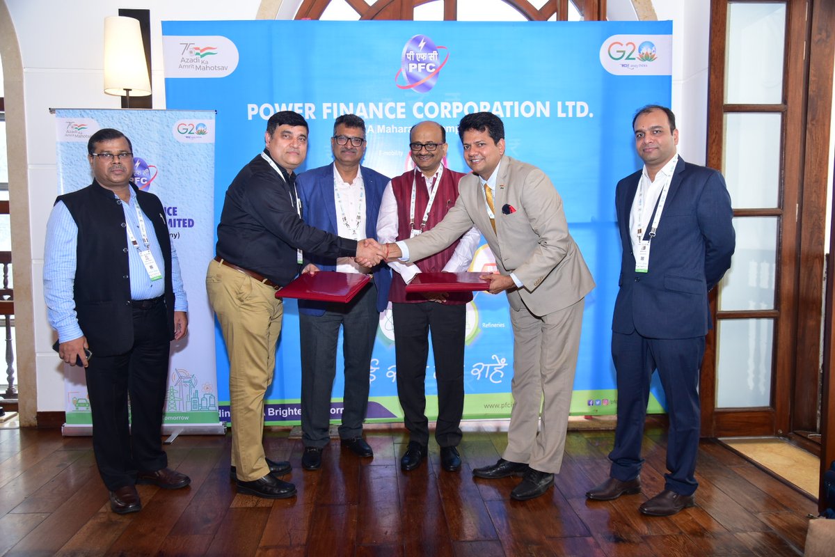 HFE signs MoU with <a href="/pfclindia/">Power Finance Corp.</a> for infusion of INR 3100 crores over the next five years. The MoU, signed on the sidelines of 4th <a href="/g20org/">G20 South Africa</a> Energy Transition Working Group (ETWG) meetings at Goa will be used for the development of Renewable Projects across India.