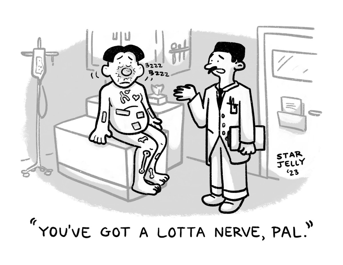 Buzzed at the doctor’s

#comic #ComicArt #funny #operation #doctor