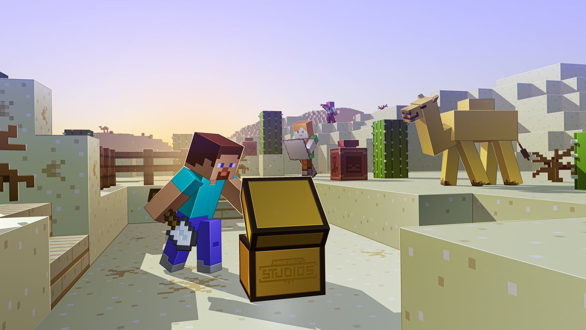 Who is looking , he will always find !
#Minecraft #art #illustration