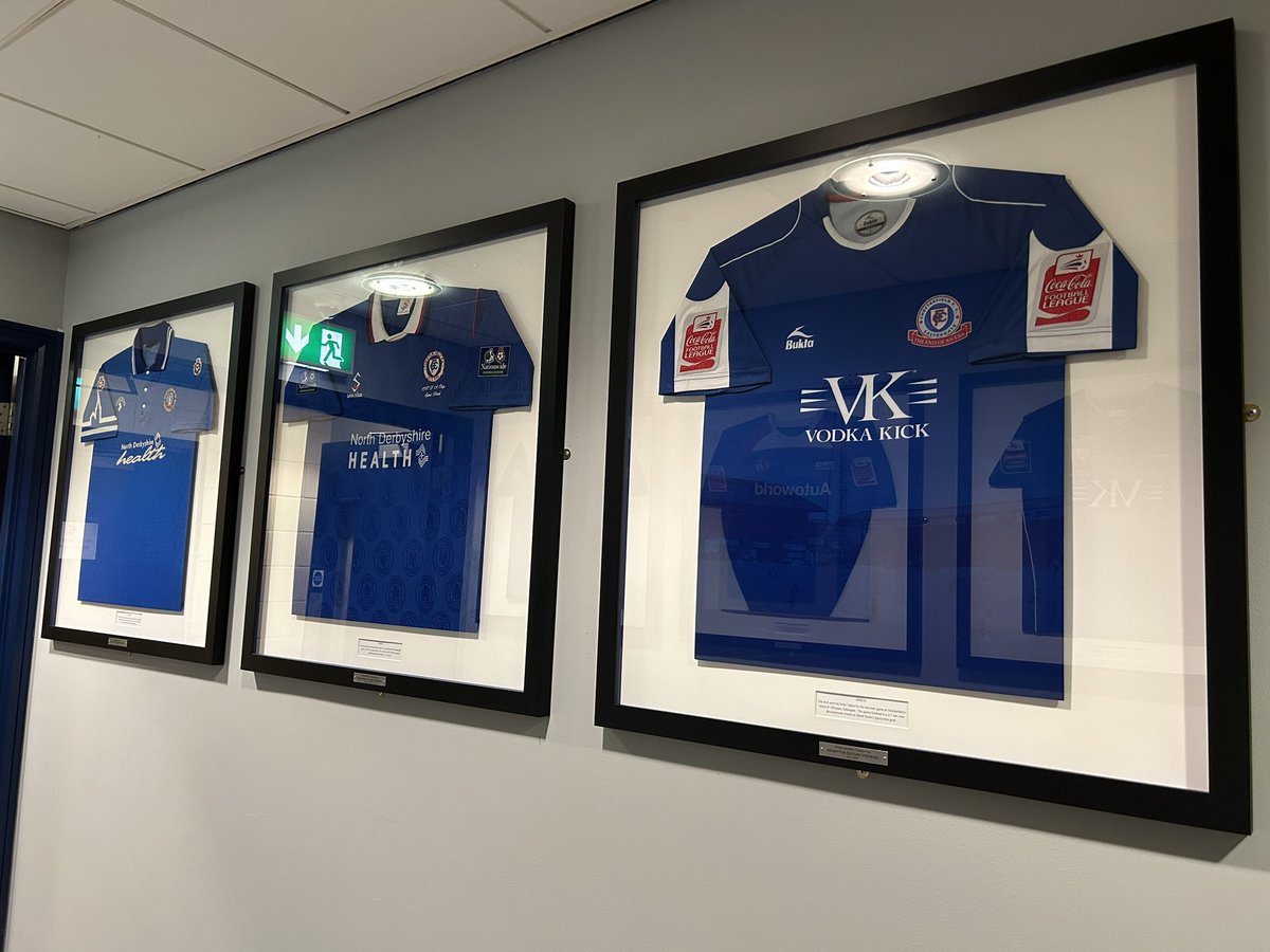 Chesterfield FC tweet media