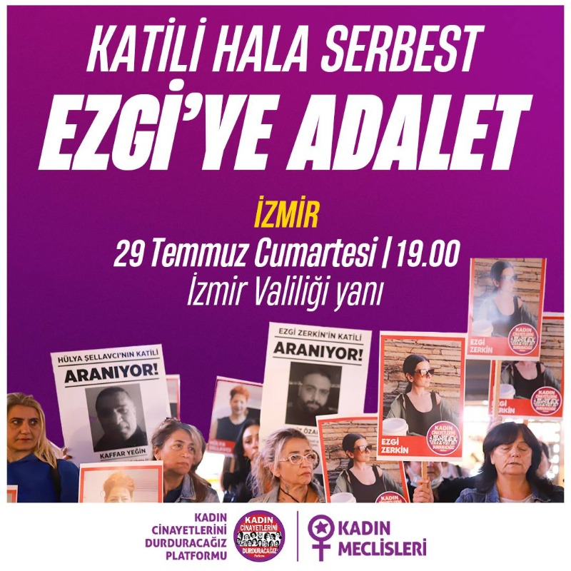 KadinCinayeti's tweet photo. Ezgi'nin katili 1 yıldır serbest
@gulsen fikrini ifade ettiği için tutuklandı