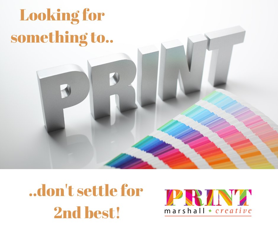 If you're looking for a partner to help you with your business's graphic design and printing needs, we'd love to make your vision a reality, from logo development to brochure design &amp; print.  Click here
printmarshall.co.uk
#designandprint #GraphicDesign #PeterboroughPrinters