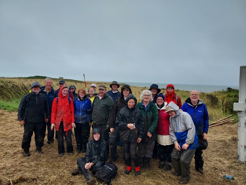 Still smiling! Well done to all today-absolute stars! #diggingdrumanagh