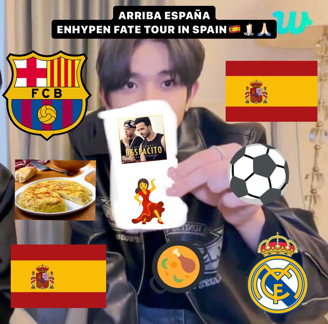 bunnysoobi's tweet photo. Buenas tardes

#FATETOURSPAIN #enhypenspain https://t.co/4HE3Sz7uEJ