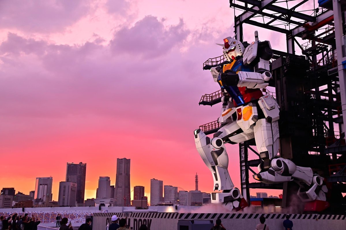 第2回「動くガンダム」フォトコンテスト用
エントリーネーム「まさろす」
タイトル「燃える夕焼け未来都市YOKOHAMA」

#gfy_photocon
#動くガンダム
#gfy 
#ガンダムファクトリー横浜
