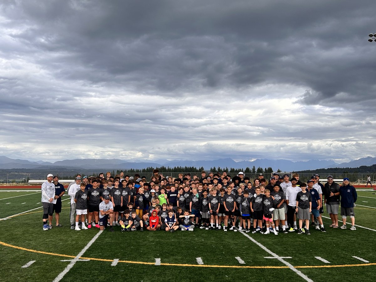 Youth camp was amazing the last two days.  So proud of the energy our players brought. GP football community top to bottom!🐻🔵🏈