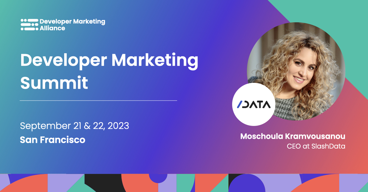 SlashDataHQ's tweet photo. Join us on 9/21 | @DevMarAlliance Summit for the panel discussion "Making data-backed investment decisions to power Developer driven growth" with:
@MoschoulaK, @ChristinaVoskog, @leanmarg, Christie Kristensen
https://t.co/P3pk9QGKPh
25% off: Slashdata25 https://t.co/zPAAAcB6U3