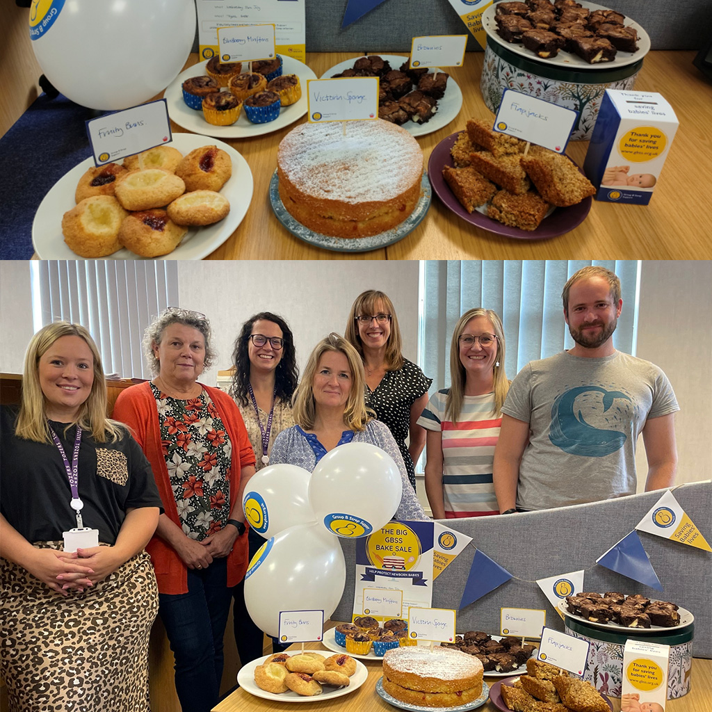 MedNegTozers's tweet photo. Today the firm enjoyed a bake sale put on by our #MedicalNegligence team, it was a great success! 😋 All proceeds will go to @GBSSupport 🍰
#cakebake #cake #bakesale #groupBStrep #GBSAM2023 #GBSaware #GBSS #pregnancy #bacteria #infection #baby #newborn #gbs #awarenesscampaign https://t.co/D1CRj7YtFP