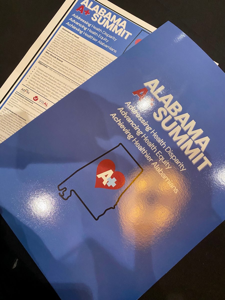 ALMentalHealth's tweet photo. Happening Now: The Alabama A+ Summit! #mentalhealth #AddressingHealthDisparities https://t.co/fmkqreBeVU