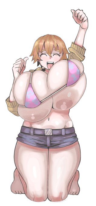 水着の牡丹餅椿 