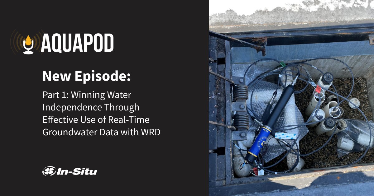 This episode of AquaPod learn how WRD protects groundwater quality and build a sustainable water future for L.A. County amid myriad challenges. Listen to Part One. go.in-situ.com/l/123602/2023-…