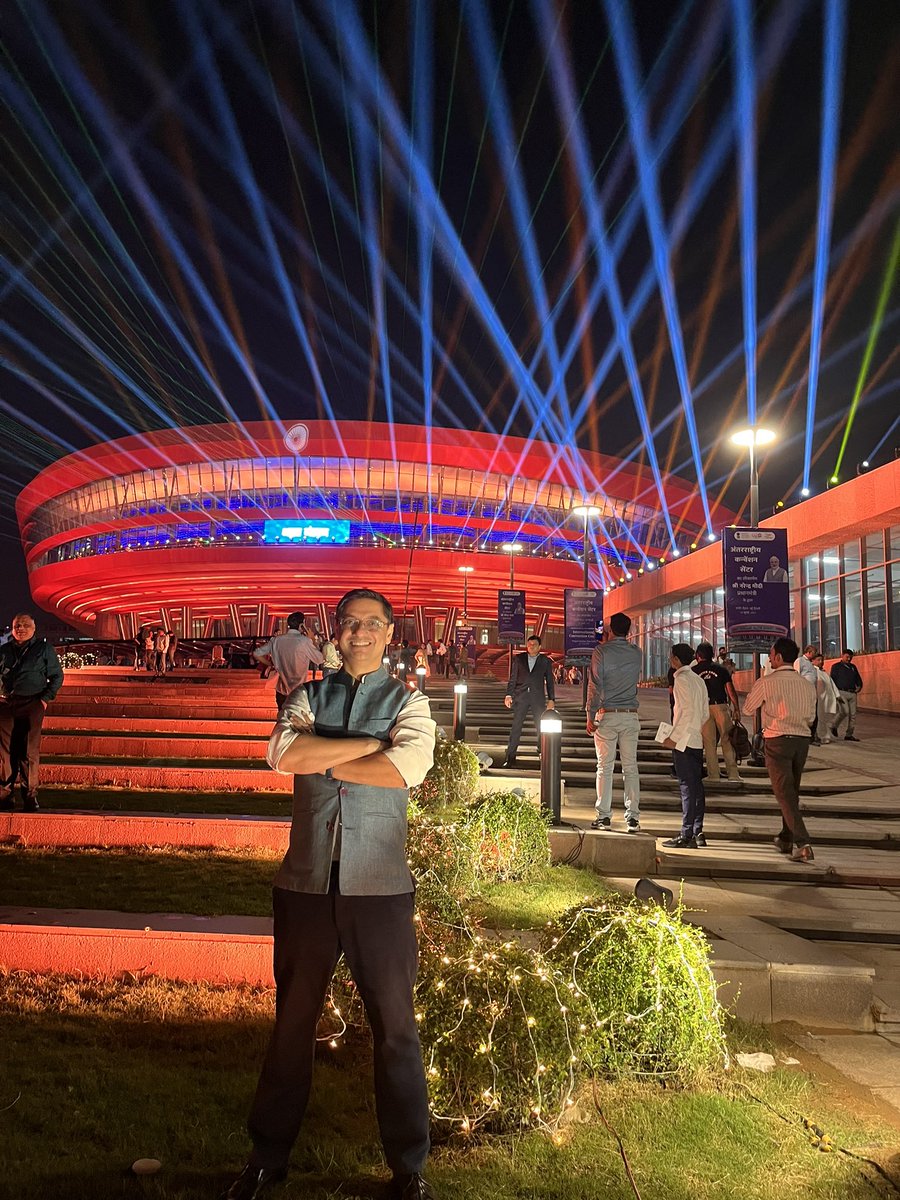 At the inauguration of Bharat Mandapam ITPO by Prime Minister