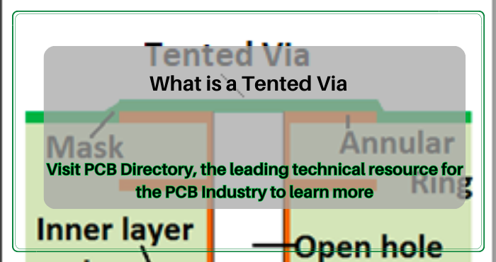 Tented Vias are those that are entirely covered with solder masks. 

Click here to read more ow.ly/fRP750Pltww

#TentedVias #SolderMasks #PCBDesign #PCBTechnology #PCBDirectory #PCBCommunity #ElectronicsManufacturing