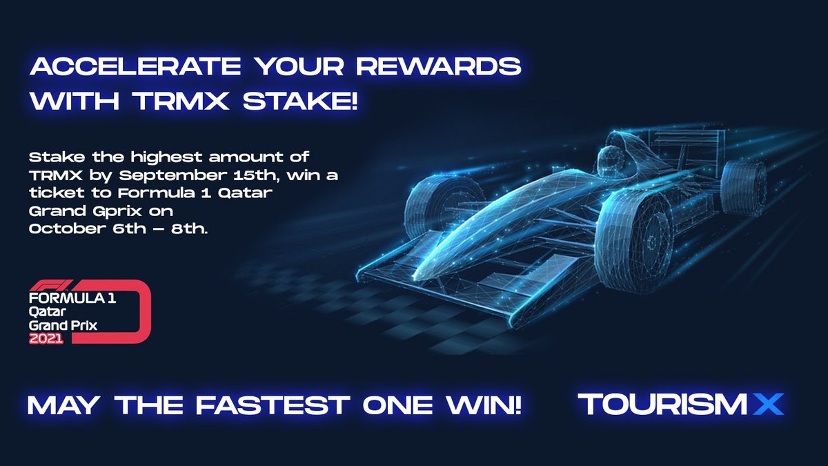 We proudly announce that we have activated our STAKE platform, the first milestone in our new roadmap. 📢

In celebration of this achievement, we are excited to announce that the investor who stakes the highest amount of #TRMX until September 15th will be gifted a ticket to