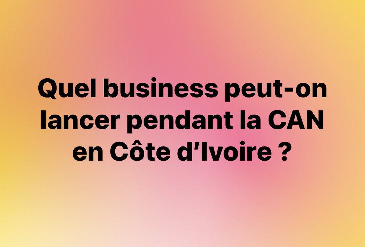 Prom_Ivoire's tweet photo. Je vous écoute 🇨🇮 https://t.co/8K3gNDwTct