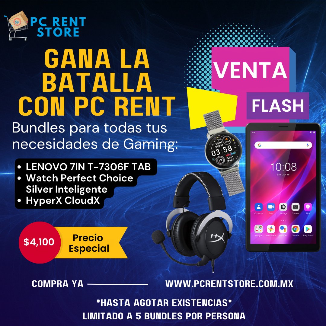 pcrentmexico's tweet photo. ¿Buscas una LENOVO a un precio especial y con productos de regalo?
¡Tenemos los mejores Bundles! 💻🖥️📲
Compra ahora en: https://t.co/eGbTHWFLKP
#servicioextremo #tecnología #pcrentpulse #pcrentstore #tecnología #Gaming https://t.co/HDK0zidxe4