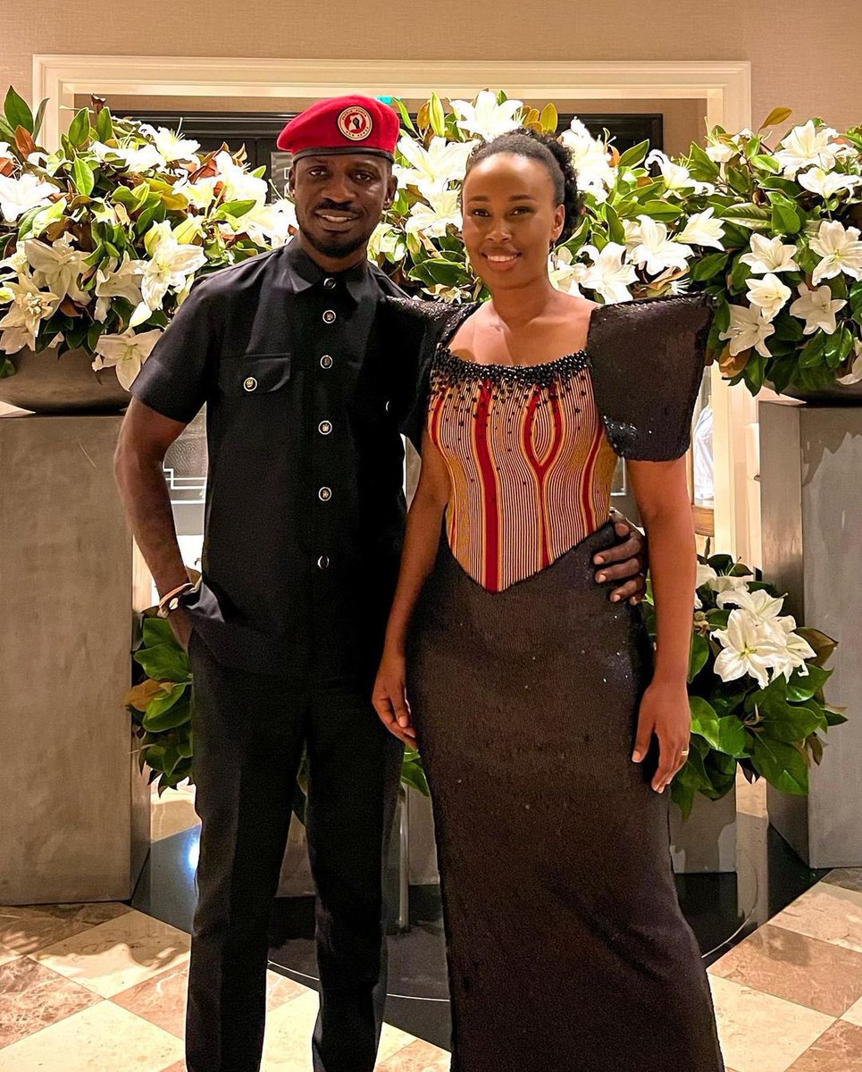 10th President of the Republic of uganda <a href="/HEBobiwine/">BOBI WINE</a> 
With his beautiful wife &amp; First Lady of the Republic of uganda
Barbie ITungo 😍

#WeAreRemovingADictator ✊🏽