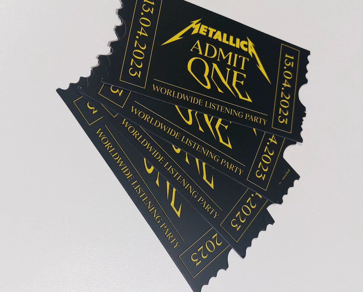 Geek_Gil's tweet photo. #MetallicaCinemaMemories with Special edition tickets @Cinepolis https://t.co/keKWUEOoys
