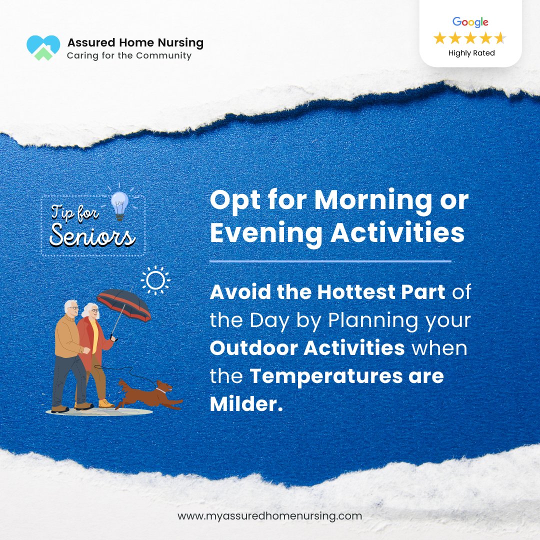 MyAssured's tweet photo. #Summer is the perfect time for #elders to go on a #vacation and enjoy their golden days.
๐Here is a #TipForElders to prevent #healthissues while #travelling during summer.
#seniortips #SummerVibes #seniors #homecare #seniorcare #inhomecare #assuredhomenursing #Michigan https://t.co/Scwfsip1FQ