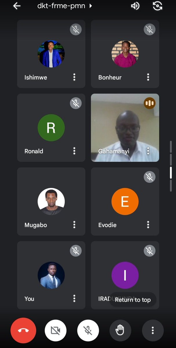 Firat_rwanda's tweet photo. π¨ HAPPENING NOW π¨
Our research mentor @GAHAMANYI6 is now mentoring @Firat_rwanda members in the Bimonthly Research Webinar Series.
We're studying on "How to develop a research question".
#StudentsInResearch https://t.co/uATrWCfxcP