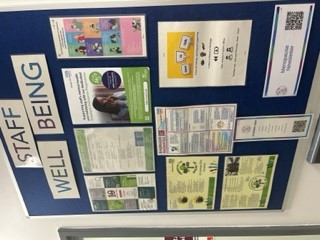 We are loving seeing your Wellbeing Noticeboard picture! Keep up the wonderful work!😍⭐️ If you would like to share your board or receive a starter pack of resources for your area, please email hwb@swft.nhs.uk