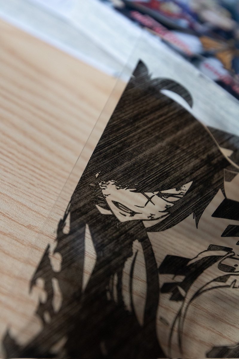 Tenshiy_'s tweet photo. 𝔾𝕣𝕒𝕧𝕦𝕣𝕖 - 𝔻𝕣𝕒𝕘𝕠𝕟𝕤 𝕁𝕦𝕞𝕖𝕒𝕦𝕩

Première gravure sur du plexi' 10x15 en l'honneur de #Sting &amp; #Rogue de #FairyTail 🥰

Image tiré d'un scan du manga entièrement retravaillée 👆🏻✨

#Manga #Gravure #Dragonsjumeaux #fairytailguild
#fairytailmanga
#fairytailfanart https://t.co/sH5qGBjGM4
