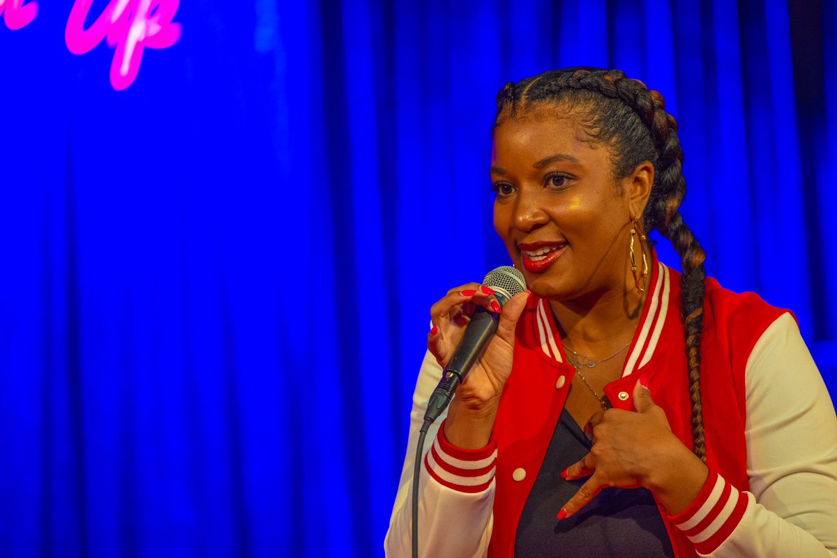 NICHELLEMURDOCK's tweet photo. Still riding high from last week!! Come get more laughs Thursday @CrackemupLA Don’t miss out! #fomo #crackemup #thursdayvibes 

Photos by:
@CMLBates 

Click for tickets: https://t.co/AilLxjyWM2 

1030p showtime @TheComedyStore https://t.co/w7n4zHitzv