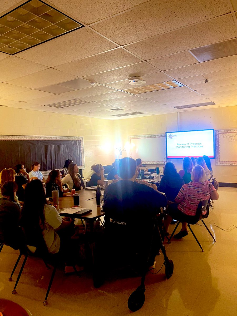 McKenzieSGay's tweet photo. Our @bellsferryelem & @patriotsccsd teachers are on FIRE π₯ at our #EngageCobb PL day! Our @CCSDSpecialEd directors brought the passion with their welcome back msg & updates to Progress Monitoring brought audible CHEERS!! ππ
#TeachLeadLearn #LearningEngagement @CobbSchools https://t.co/e6OYHTRGtd