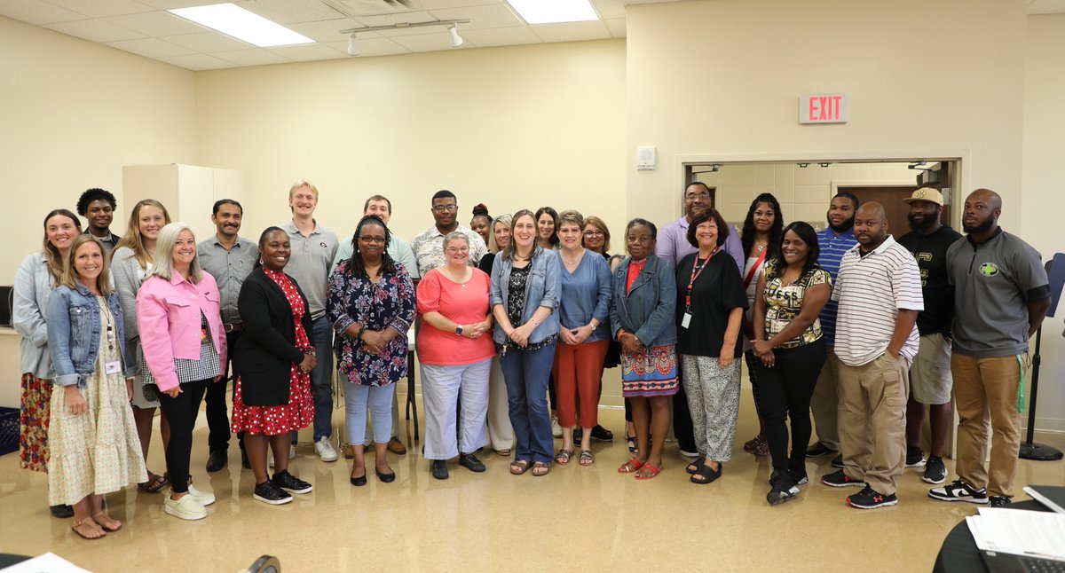 We are pleased to give a big Tiger welcome to this year's group of new teachers and staff! We are glad you're here in Greene County! #GCSSFamily #StartHereAndGoFar #TigerPride