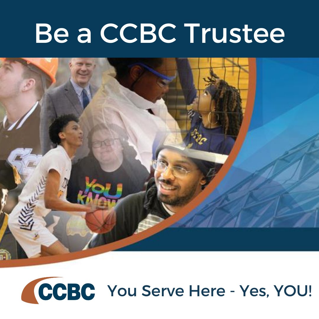 CCBCedu's tweet image. CCBC is seeking applicants to fill two new seats! Submit a letter of interest and resume to be considered by the Board of Commissioners. Women and minorities are encouraged to apply! More information can be found at ccbc.edu/CCBCBoard #ccbcedu #ccbctitans