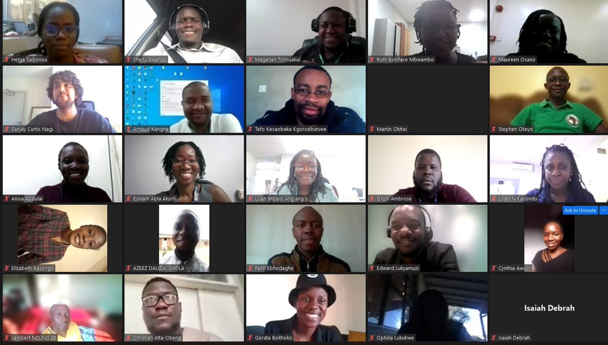 The 2nd edition of the PAMCA-MalariaGEN training course in data analysis for genomic surveillance of African #malaria vectors has come to a successful close - congrats to all participants!👏

The training course material is freely available on GitHub: …pheles-genomic-surveillance.github.io/home.html