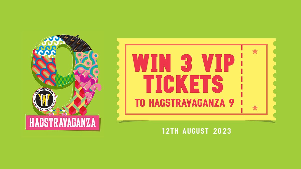 WIN 3 x tickets to #Hagstravaganza 9 on August 12th! 

Just Tag two mates you'd bring along, and you'll each win a VIP ticket. 

Bonus points given for the story as to why you’re choosing those two mates, and even more points for their reaction!