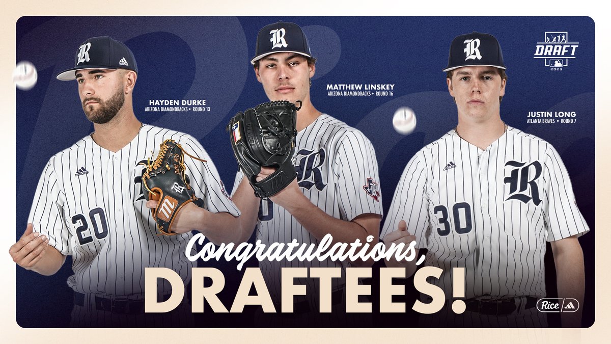 Join us in celebrating our three selections in this year's MLB Draft who are moving on to the next phase of their careers.

#GoOwls👐 x #RHOUSE