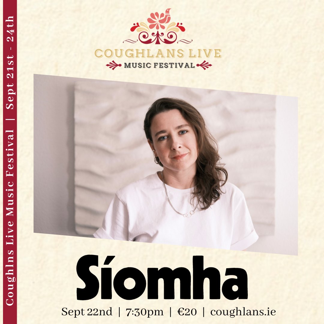 Did you catch @siomhamusic as guest to @theolllam in Cork last night? 
She will be back for her own headline show @CoughlansLive on Friday Sept 22nd. 
On Sale Now . linktr.ee/artistsinbloom