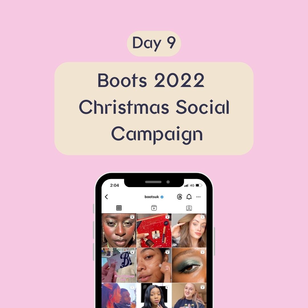 FoundationAGNCY's tweet photo. Christmas Social Campaigns 🎄

✨ @Bootsuk was another standout social media Christmas campaign in 2022. 

Swipe to discover what Boots did to result in a spike of 105k people engaging, across Instagram, Twitter and Facebook organically on December 24th 👉 https://t.co/QEuFEuMli6