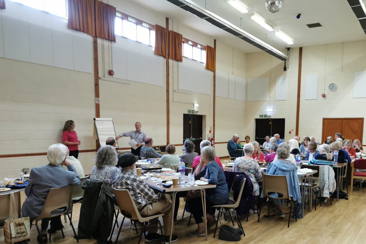AgeUKSomerset's tweet photo. Today 50 of our #Volunteers from across #Somerset &amp; North Somerset attended a Forum in #Highbridge. It was very useful to hear their ideas on how we could improve not only the Volunteering experience, but also the services we offer. Thanks to all who gave up their time to attend. https://t.co/PJeYqHgJWk