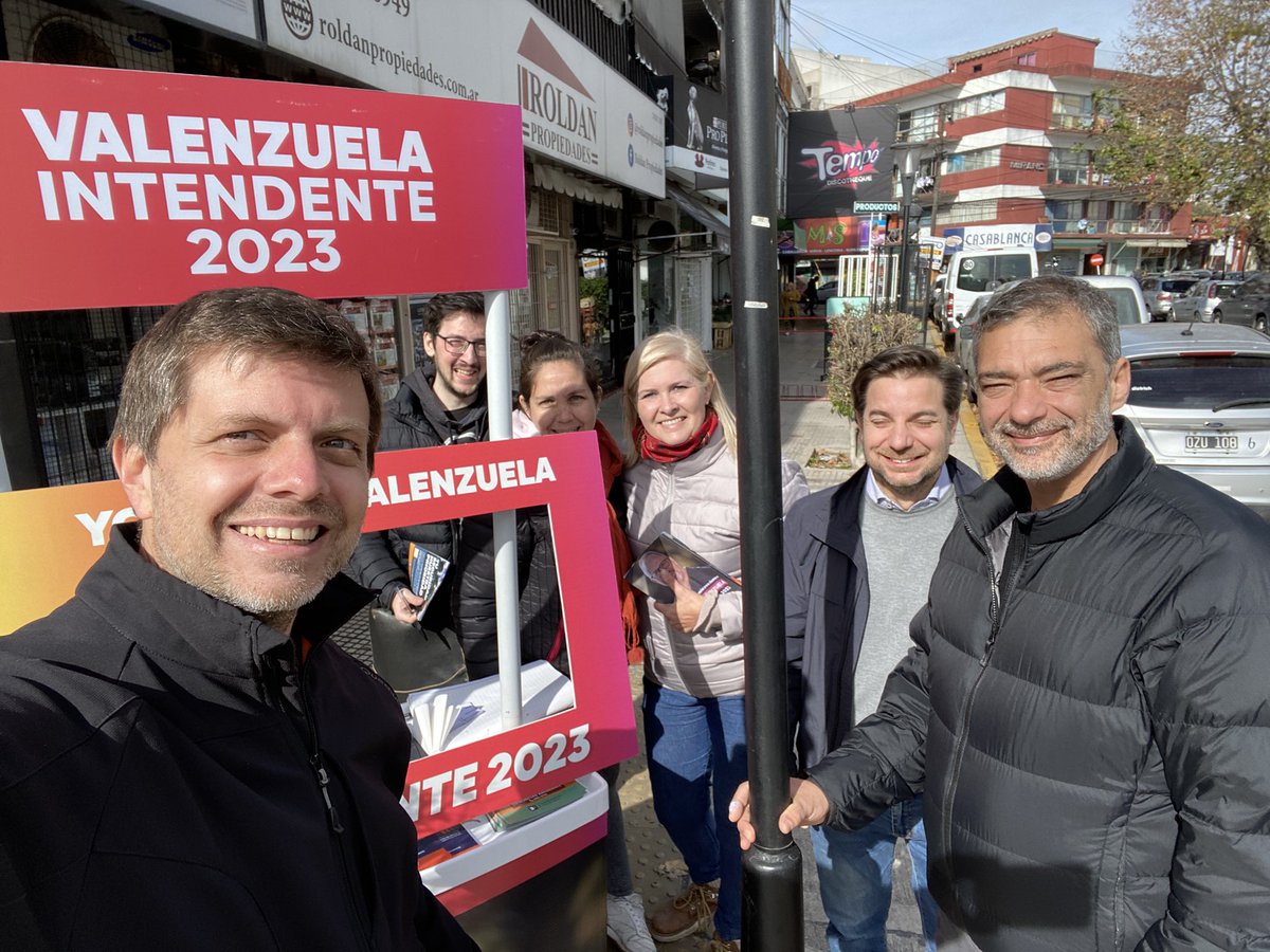 Junto a nuestros equipos en Ciudad Jardín #VamosPorMás 💪💪  <a href="/3framos/">Fernando Ramos</a> <a href="/hclorenzo77/">Hernán Lorenzo</a>