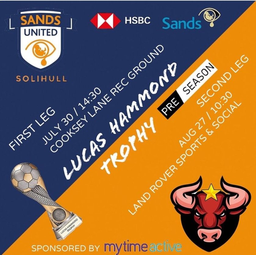 Our preseason starts Sunday and it sees us start a two legged affair against @bizspaceredbullsofficial for the Lucas Hammond Trophy. Why not come down to support the lads as we get the new season underway.

First Leg
📅 30th July 2023
⏰ 14:30 Kick Off
📍 Cooksey Lane Rec Ground