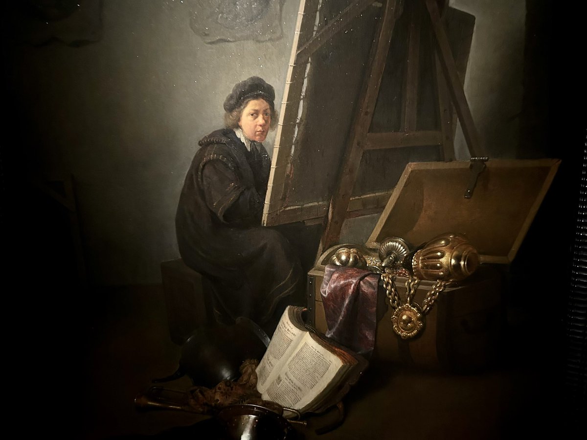 chrisbuijink's tweet photo. This summer in @dehermitage #Amsterdam #RembrandtandhisContemporaries, history paintings from the @Leiden_Collectn #NYC #govisit (runs > August27) & relax afterwards in the courtyard café, an oasis in the city centre (pic 1 Rembrandt; pic2 Gerrit Dou; pic 3 Godefridus Schalcken) https://t.co/kr1hFSxGae