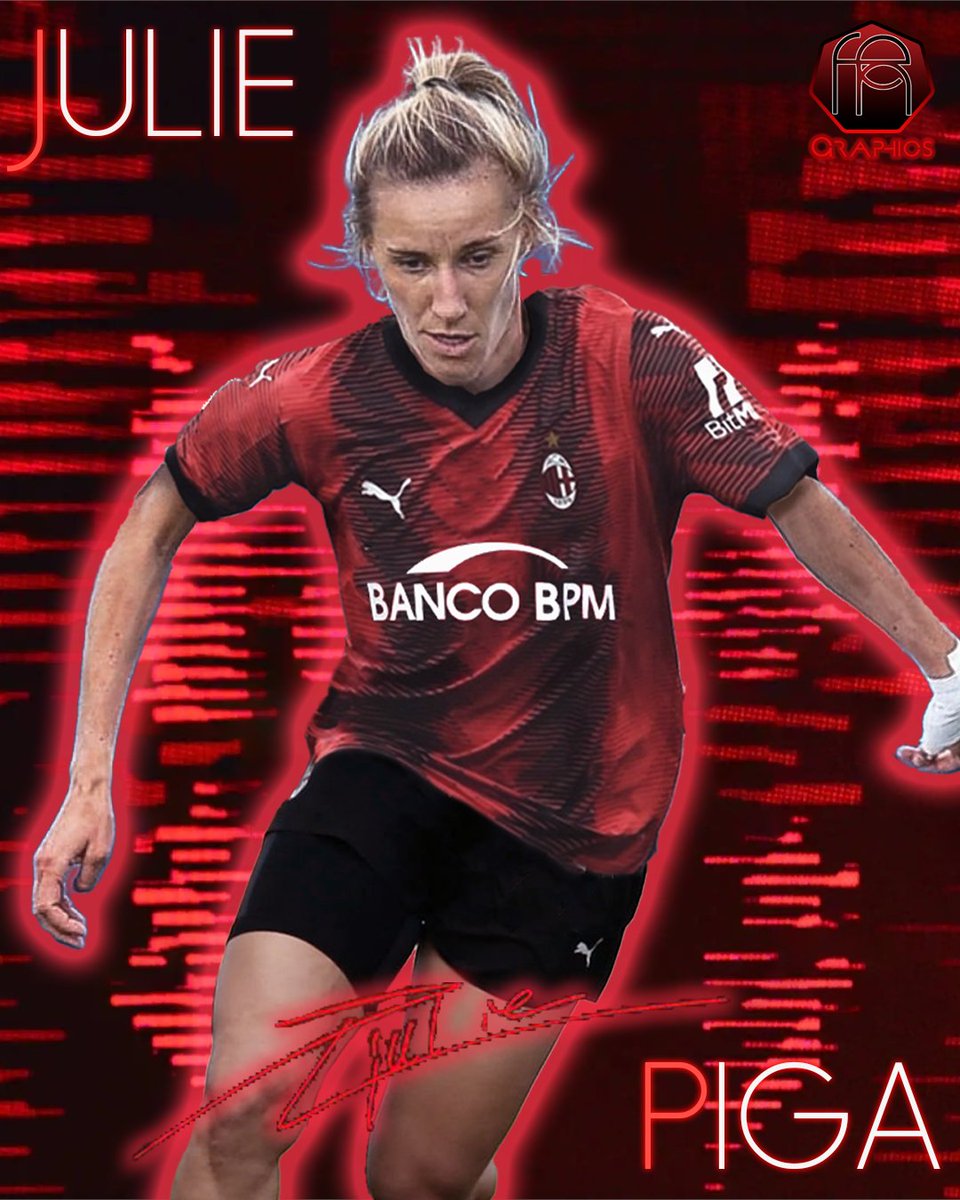 Bienvenue Julie! 🔴⚫️🇫🇷🇮🇹 #ACMilan #ACMQuest #followtherossonere #acmilanwomen #MilanFemminile #NewSigning