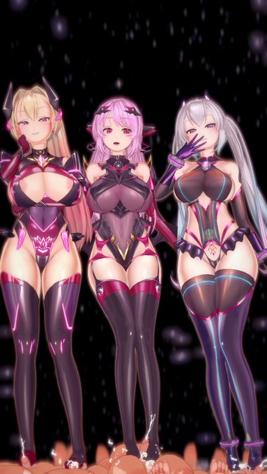 堕ちたヒロイン達の戯れ 