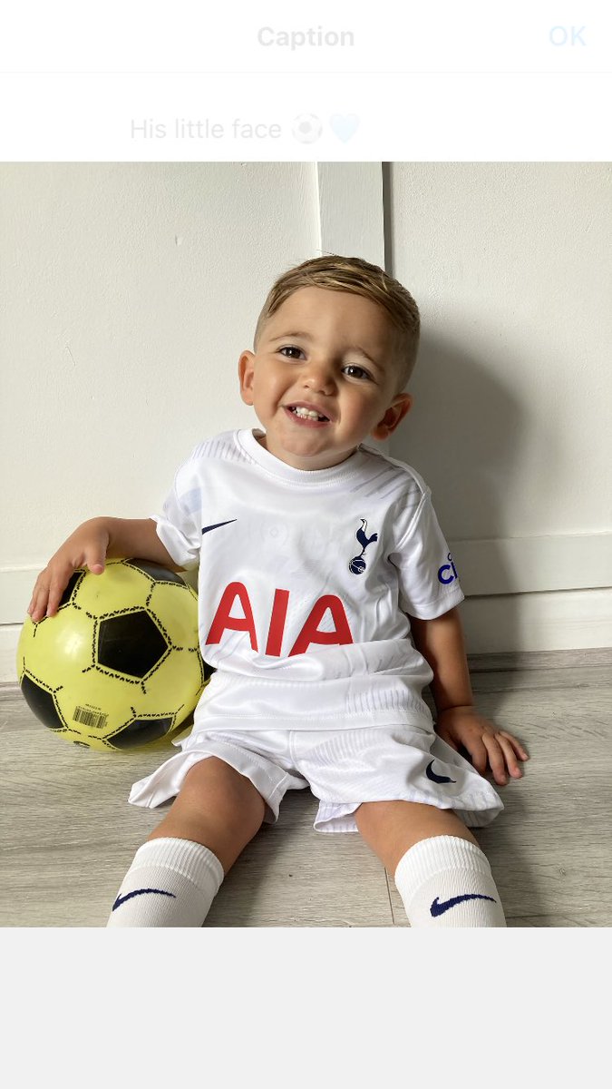 The sweetest <a href="/SpursOfficial/">Tottenham Hotspur</a> fan! 🩵