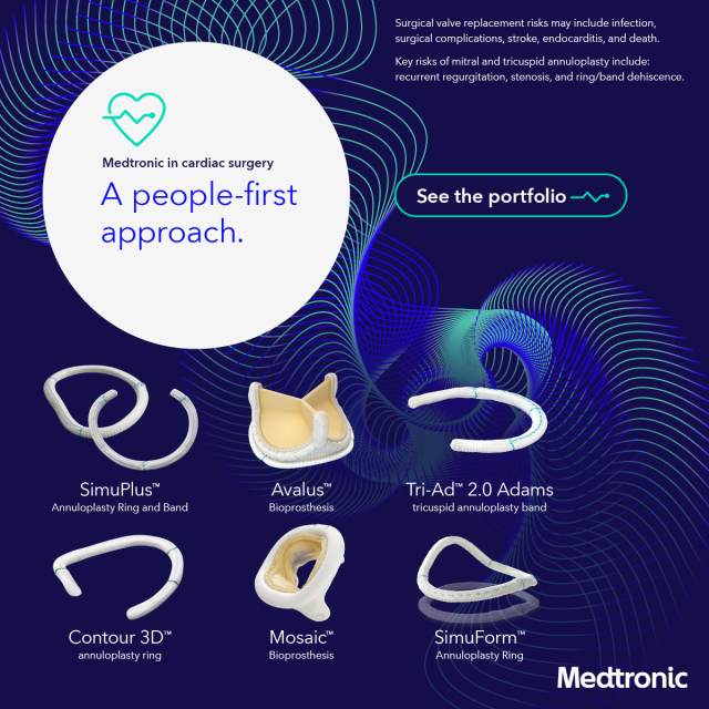 A people-first approach: #Medtronic is committed to supporting surgeons with high-tech heart valves and innovative solutions. Learn more about our surgical valve products. #CardiacSurgery #MedtronicEmployee bit.ly/3QajJOl