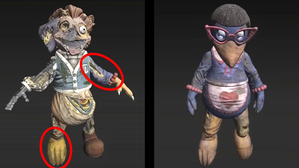 TheComfyCorner1's tweet photo. Spoilers! FNAF Ruin details of the new in game mascots &amp; mimic. #FNAFRuin #FNAF #themimic https://t.co/mB2g2GoLpM