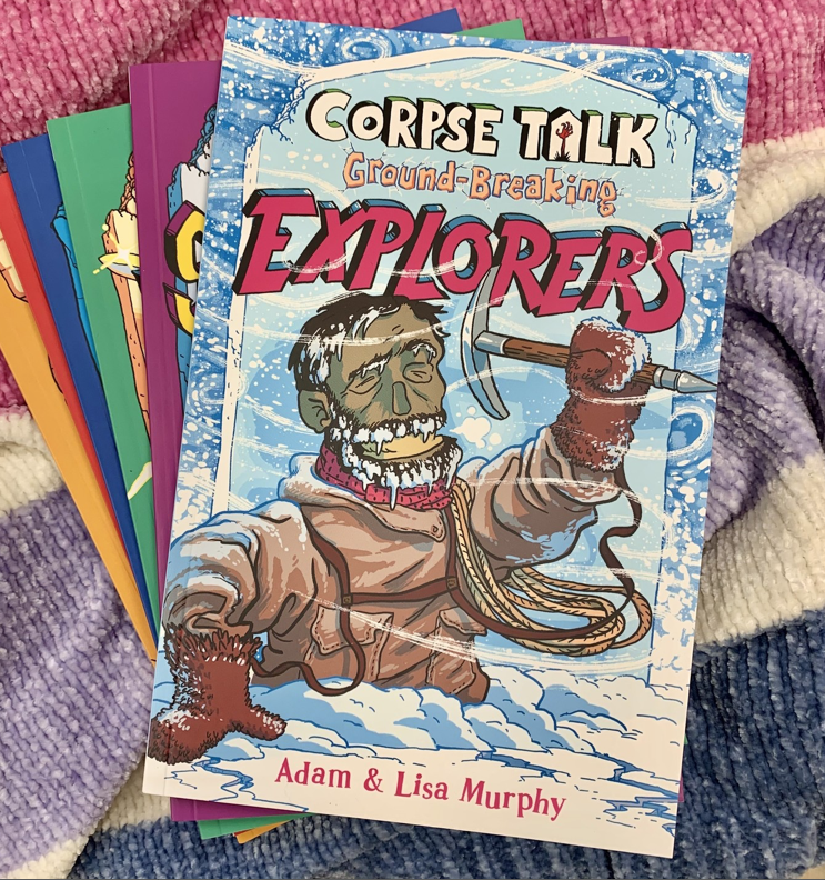 🥳 We're thrilled that CORPSE TALK: Ground-Breaking Explorers is in @theweekjunior's list of 50 books to read this summer! Congratulations @Adam_T_Murphy & @acouplecomics! 📚 See the full list here: ow.ly/HPaL50PlWiu Corpse Talk first appeared in @phoenixcomicuk 💫