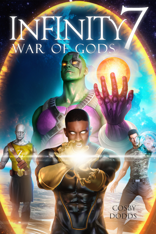 BraxtonACosby's tweet photo. "Super" Book Cover Reveal🦾 Infinity 7: War of Gods- https://t.co/ypNc30iofB https://t.co/iGMRw8YTce