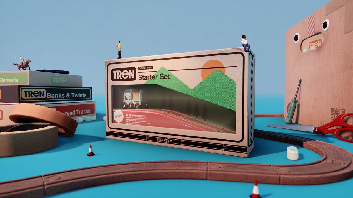 mediamolecule's tweet image. #Tren will be arriving on August 1st, 2023 - only in Dreams! 🚂🌟

We'll be unpacking more details tomorrow, 27th July. Tune into the YouTube Premiere of Tren's trailer at 5PM BST: youtu.be/3tBbyRm_jyk

We &amp;amp; @BeechCorp can't wait to have you along for the ride! #MadeInDreams