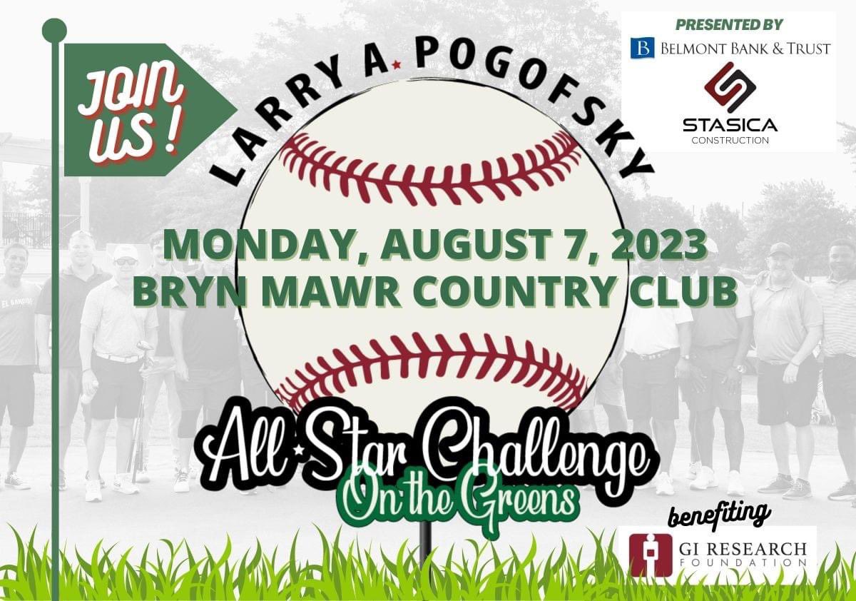 GIResearchFdn's tweet photo. Join Pro-Athletes at the Larry A. Pogofsky All-Star Challenge...Limited sports available! https://t.co/LBc1tn3uuW #digestivehealth #digestivediseases #crohnsandcolitis #colonoscopy #gastroenterology #gastroresearch https://t.co/M81ZR49mPA